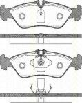 TRISCAN 8110 23010 комплект тормозных колодок, дисковый тормоз на MERCEDES-BENZ G-CLASS (W463)