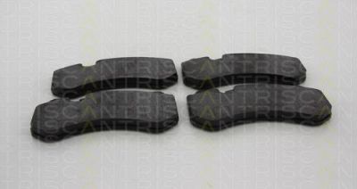 TRISCAN 8110 23070 комплект тормозных колодок, дисковый тормоз на MERCEDES-BENZ CLS (C219)