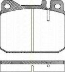 TRISCAN 8110 23222 комплект тормозных колодок, дисковый тормоз на MERCEDES-BENZ седан (W123)