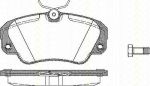TRISCAN 8110 24005 комплект тормозных колодок, дисковый тормоз на OPEL OMEGA B (25_, 26_, 27_)