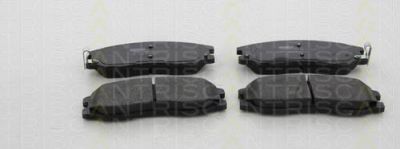 TRISCAN 8110 24031 комплект тормозных колодок, дисковый тормоз на CHEVROLET CAPTIVA (C100, C140)