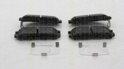 TRISCAN 8110 24032 комплект тормозных колодок, дисковый тормоз на CHEVROLET CAPTIVA (C100, C140)