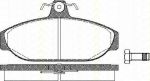 TRISCAN 8110 27150 комплект тормозных колодок, дисковый тормоз на VOLVO 740 Kombi (745)