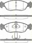 TRISCAN 8110 28009 комплект тормозных колодок, дисковый тормоз на PEUGEOT 306 (7B, N3, N5)
