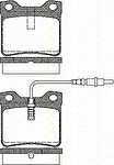 TRISCAN 8110 28941 комплект тормозных колодок, дисковый тормоз на PEUGEOT 605 (6B)