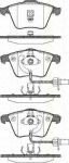 TRISCAN 8110 29053 комплект тормозных колодок, дисковый тормоз на AUDI A6 Avant (4B5, C5)