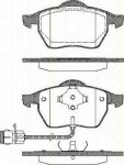 TRISCAN 8110 29154 комплект тормозных колодок, дисковый тормоз на AUDI 100 (4A, C4)