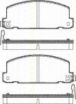TRISCAN 8110 60871 комплект тормозных колодок, дисковый тормоз на ISUZU GEMINI седан (JT)