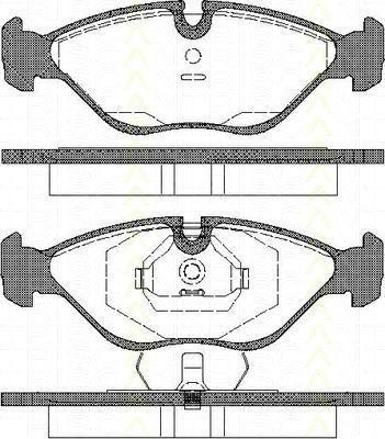 TRISCAN 8110 65985 комплект тормозных колодок, дисковый тормоз на SAAB 9000