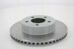 TRISCAN 8120 101008 тормозной диск на JEEP CHEROKEE (KJ)