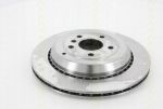 TRISCAN 8120 231001 тормозной диск на MERCEDES-BENZ M-CLASS (W164)