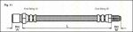 TRISCAN 8150 28111 тормозной шланг на PEUGEOT 305 I Break (581D)