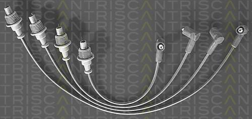 TRISCAN 8860 4331 комплект проводов зажигания на PEUGEOT 306 (7B, N3, N5)