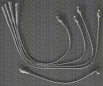 TRISCAN 8860 7133 комплект проводов зажигания на MAZDA 323 I (FA)