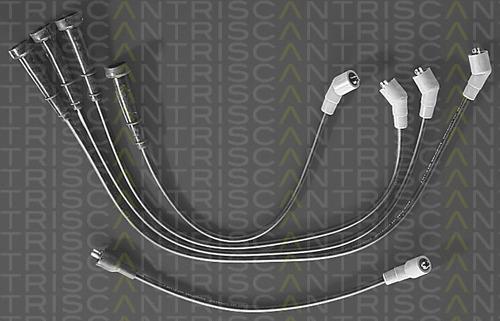 TRISCAN 8860 7229 комплект проводов зажигания на NISSAN MICRA I (K10)
