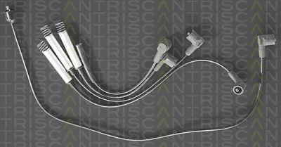 TRISCAN 8860 7232 комплект проводов зажигания на OPEL OMEGA A (16_, 17_, 19_)