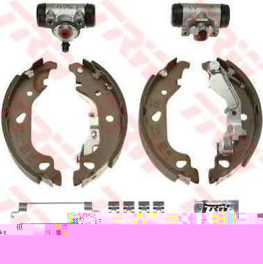 TRW BK1744 комплект тормозных колодок на FIAT PUNTO (188)