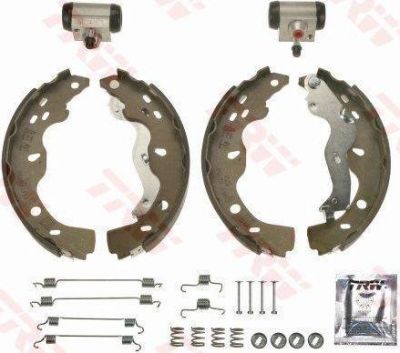 TRW BK2940 комплект тормозных колодок на SUZUKI SX4 (EY, GY)
