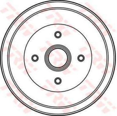 TRW DB4019 тормозной барабан на AUSTIN MAESTRO (XC)