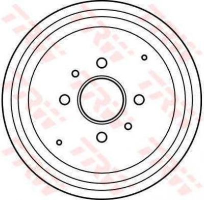 TRW DB4070 тормозной барабан на TALBOT HORIZON