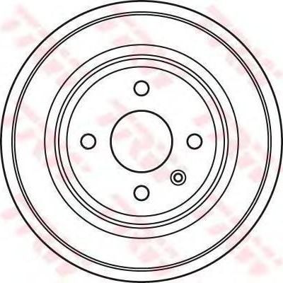 TRW DB4391 Барабан тормозной задний OPEL Astra G/H /230x50mm