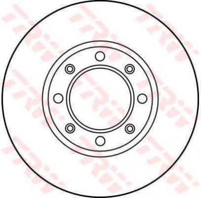 TRW DF1300 тормозной диск на TALBOT HORIZON
