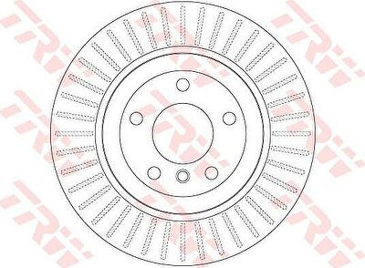 TRW DF6299 Диск тормозной зад. 530i xDrive Touring 09/08-03/10 торм. сист.