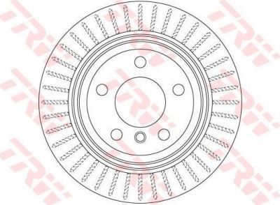 TRW DF6513S Диск тормозной задний 3 F30 320xDrive, 328i DF6513S
