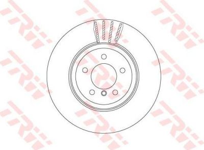 TRW DF6625S тормозной диск на 5 (E60)