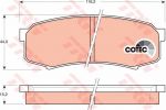 TRW GDB1182 Колодки задние TOYOTA/LEXUS/MITSUBISHI (446660010)