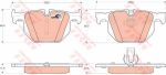 TRW GDB1727 Колодки задние E90/E61/E60 2.0-3.0 (34216763043)