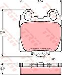 TRW GDB3233 Колодки задние LEXUS GS/IS/SC -05 (446630190)