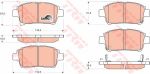 TRW GDB3317 Колодки передние TOYOTA YARIS (CP10)
