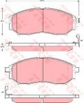 TRW Колодки передние NISSAN/INFINITI/RENAULT для Sumitomo (AY040NS079, GDB3392 )