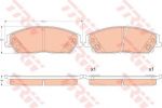 TRW GDB3614 Колодки передние TOYOTA CAMRY (V40, V50) (151.2x53.2x18.8) GDB3614
