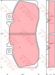TRW GDB5050 Колодки передние MERCEDES T2/LN1 508D-814D 86-94/VARIO 512-81 (6704202820)