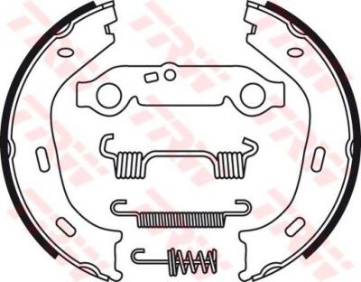 TRW GS8218 Колодки ручного тормоза MB 123/126 160X25 1234200020 (361196)