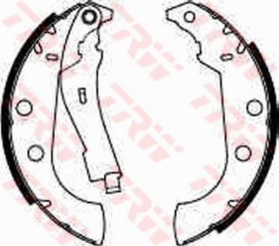 TRW GS8272 Колодки барабанные Xsara,ZX,306, 405 424155 (95614552)