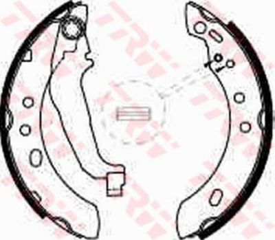 TRW GS8527 Колодки торм.бар.NISSAN MICRA (K11) 92-03
