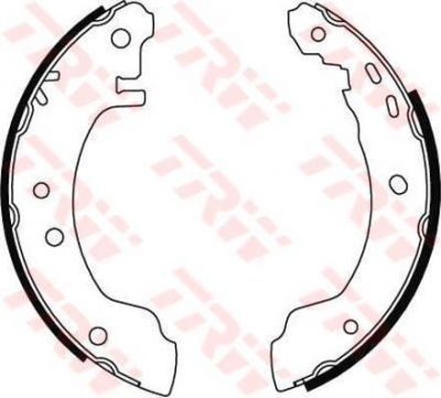 TRW GS8529 комплект тормозных колодок на NISSAN PRIMERA (P10)