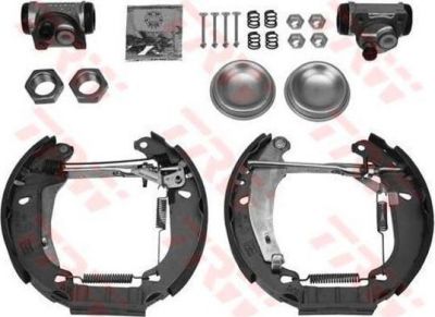 TRW GSK1250 комплект тормозных колодок на PEUGEOT 306 (7B, N3, N5)