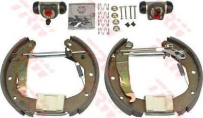 TRW GSK1604 комплект тормозных колодок на OPEL KADETT D (31_-34_, 41_-44_)