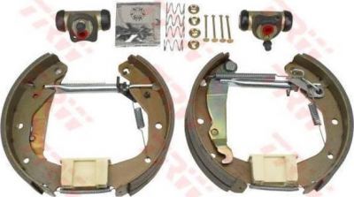 TRW GSK1626 комплект тормозных колодок на OPEL KADETT E Наклонная задняя часть (33_, 34_, 43_, 44_)