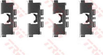 TRW PFK226 комплектующие, колодки дискового тормоза на NISSAN SUNNY II купе (B12)