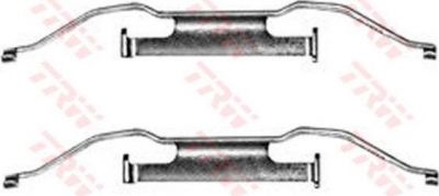 TRW PFK350 комплектующие, колодки дискового тормоза на 3 Compact (E46)