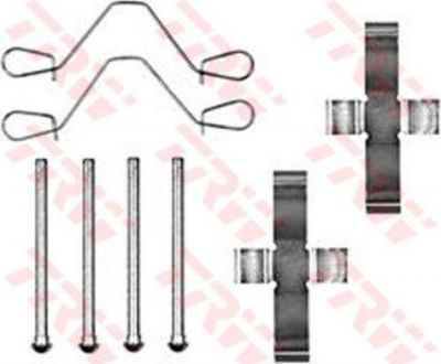 TRW PFK61 комплектующие, колодки дискового тормоза на TALBOT 1307-1510