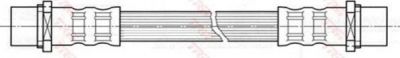 TRW PHA419 Шланг тормозной задний OPEL Astra F/G/H (DRUMS Brake)/Zafira A /L=245mm