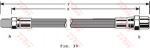 TRW PHB125 Шланг тормозной задний MB W201/W202/W203/W124/W126/W140 /L=310mm (2104280035)