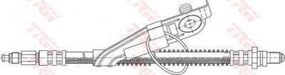 TRW PHC292 Шланг тормозной FORD FIESTA 95-02 передний левый (1066796)