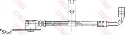 TRW PHD402 тормозной шланг на JEEP GRAND CHEROKEE I (ZJ)